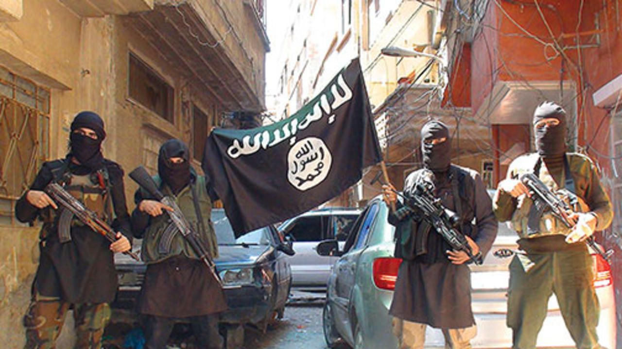 Aspectos de miembros de Isis en Medio Oriente