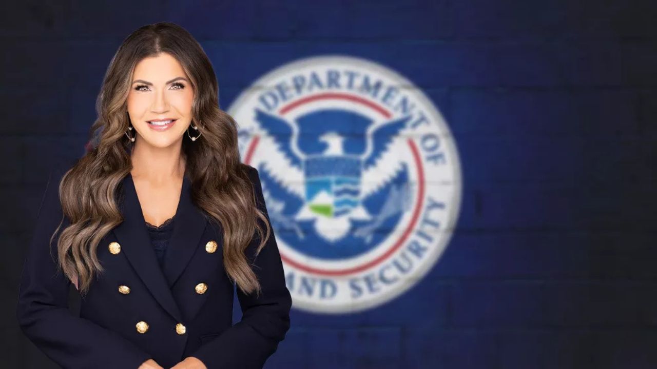 secretaria de Seguridad Nacional de EU, Kristi Noem