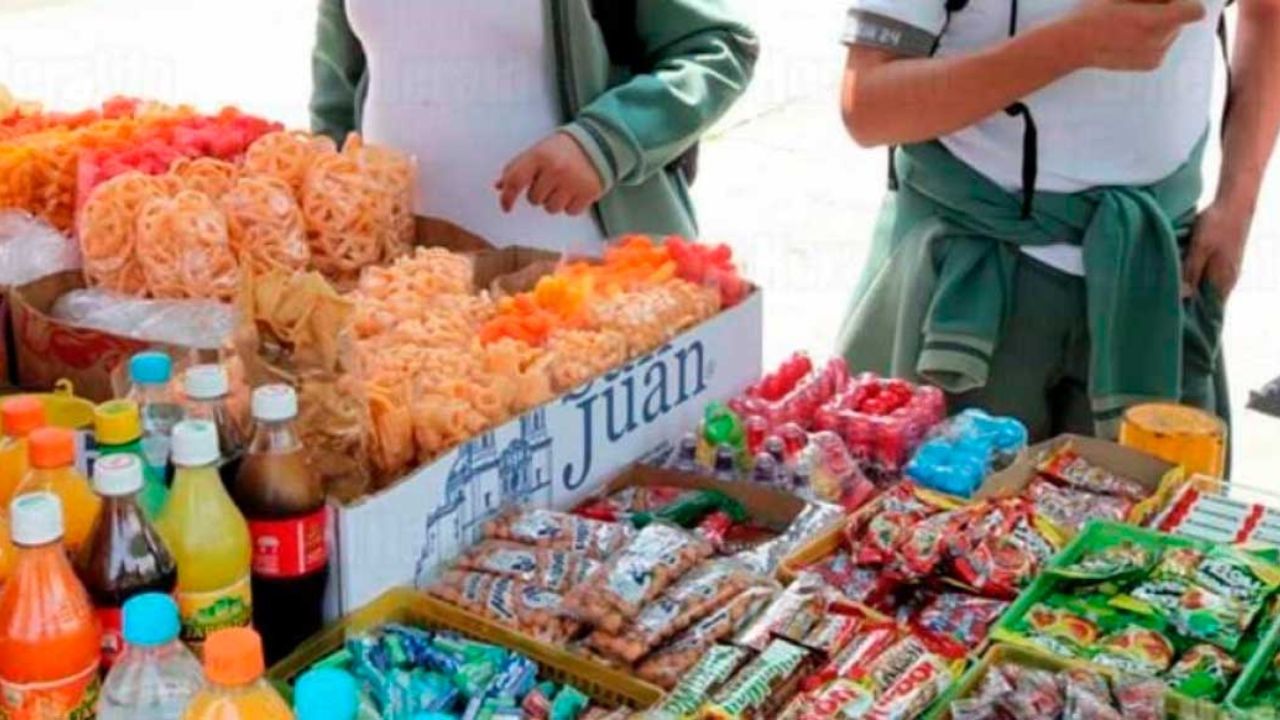 aspectos de alimentos chatarra en las escuelas