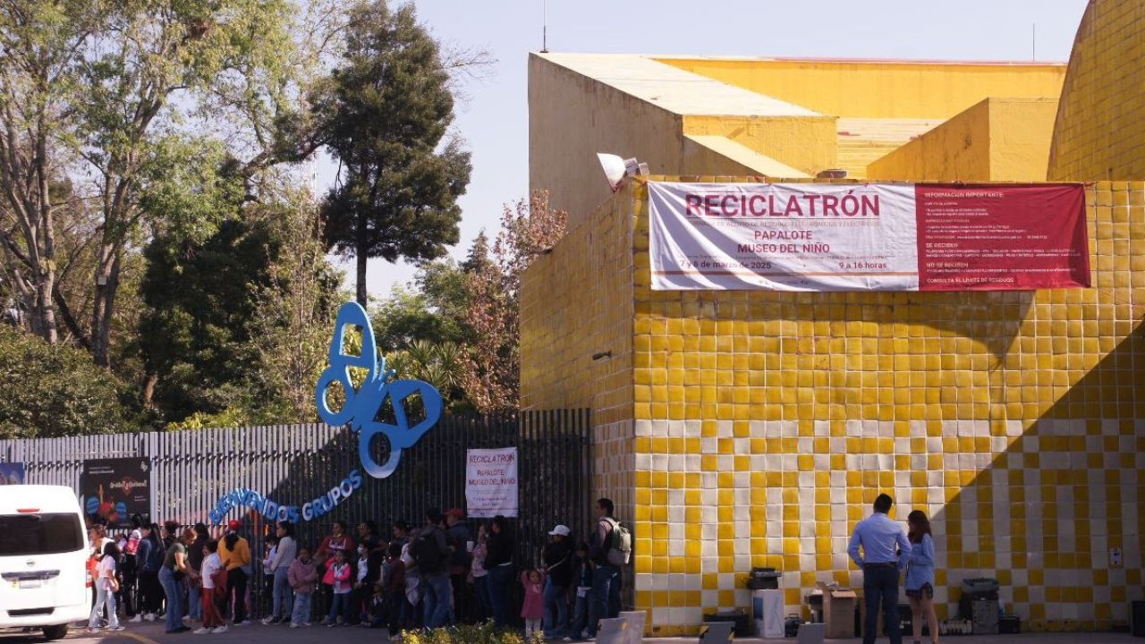 Reciclatón de este año celebrado en Chapultepec