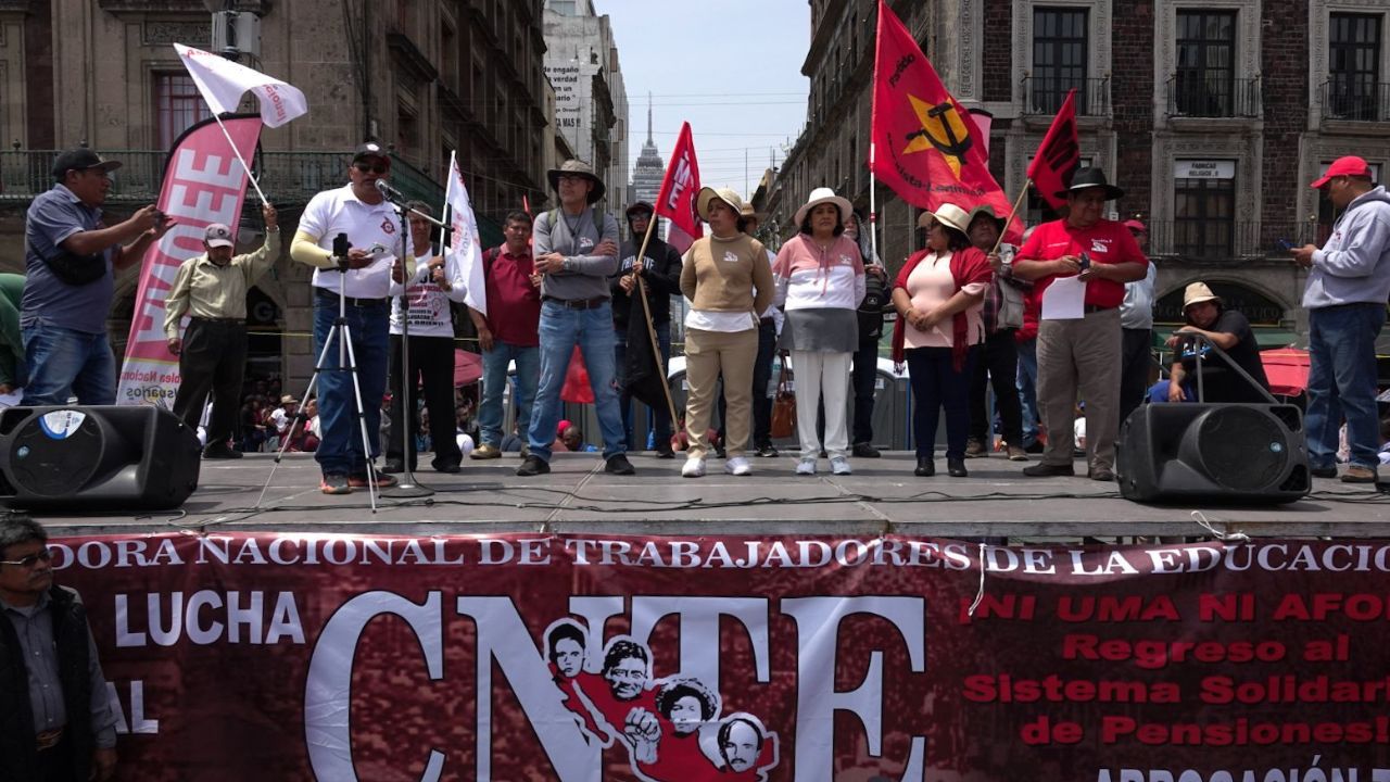 La Coordinadora Nacional de Trabajadores de la Educación (CNTE) 