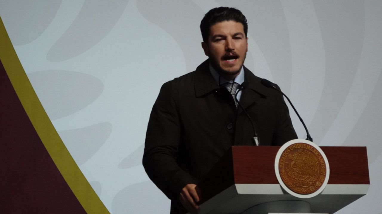 Samuel García Sepúlveda, gobernador de Nuevo León.