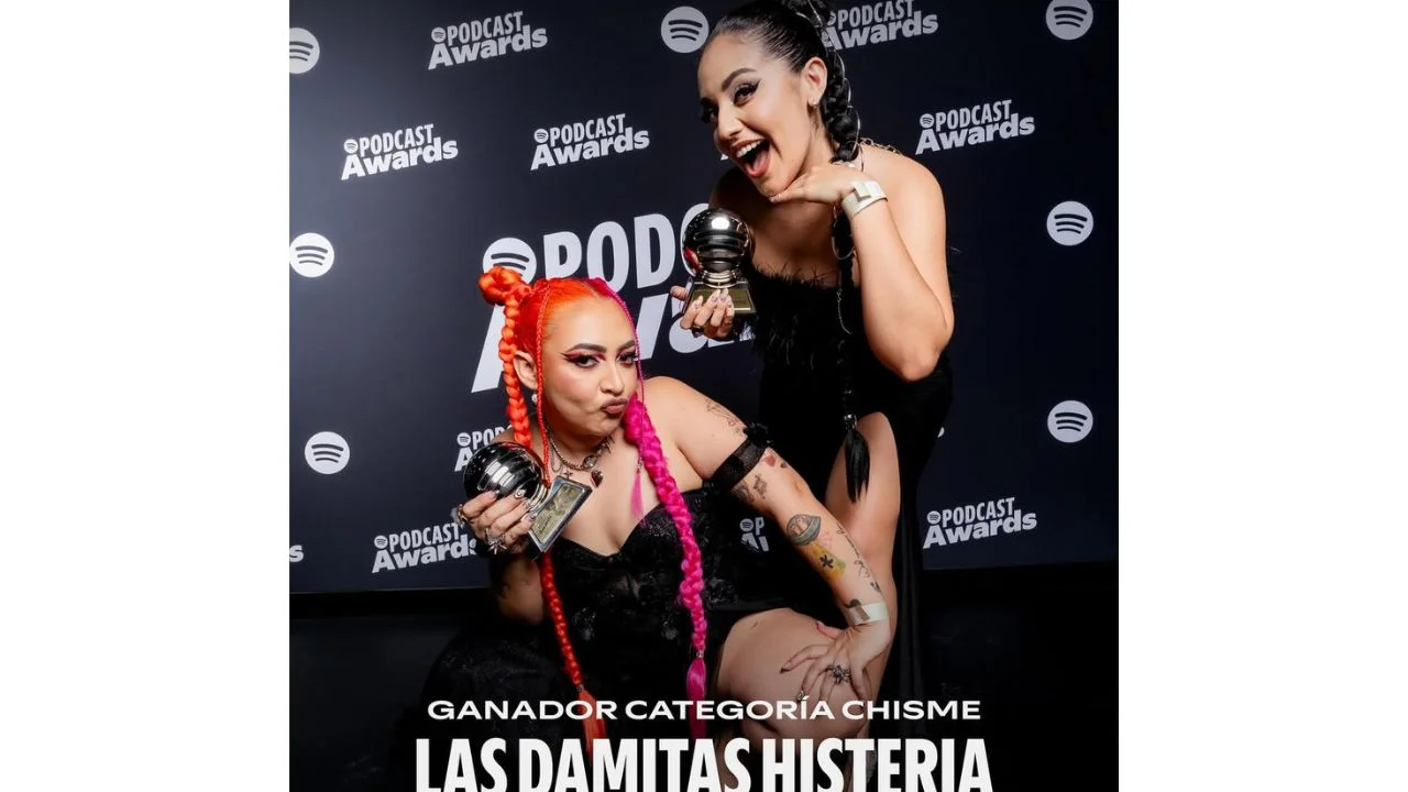 Spotify Awards 2025 premia a Las Damitas Histeria en la categoría de chismes 
