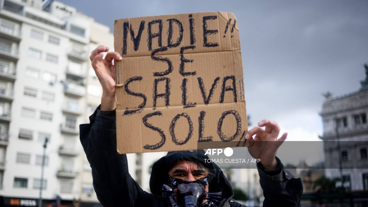 Protestas contra Milei acaparan las calles de Buenos Aires