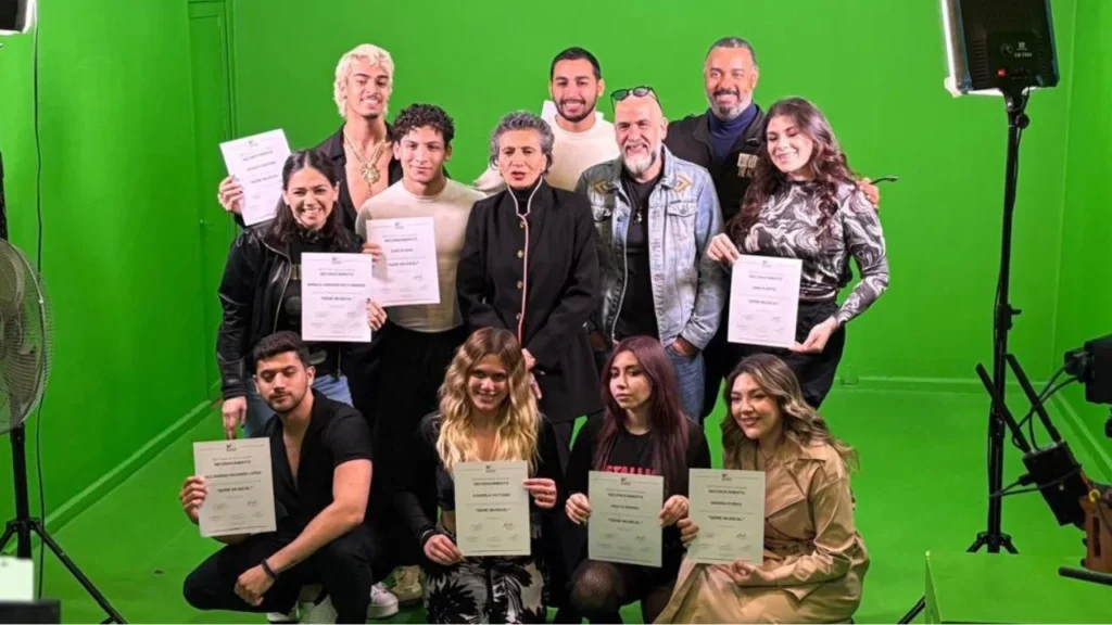 El programa de intercambio artístico de MM Studio fue fundado por la actriz mexicana Patricia Reyes
