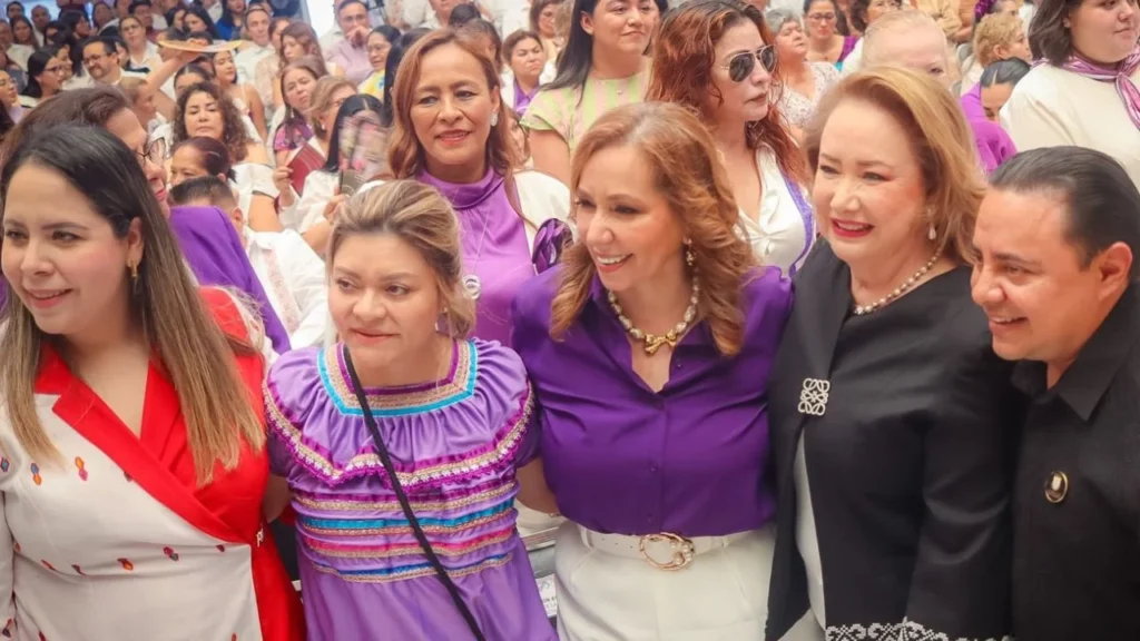 Acto. Yasmín Esquivel fue testigo de honor en la firma del Acuerdo por una Justicia con Perspectiva de Género, Niñeces y Adolescencias.