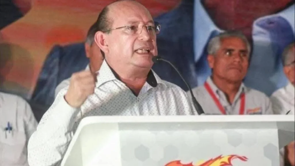 Mario Machuca Sánchez, líder sindical de la Confederación Revolucionaria de Obreros y Campesinos (CROC) y exdiputado federal.