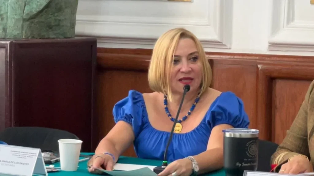 La presidenta de la Comisión de Planeación, Olivia Garza, pidió a Brugada definir nuevas metas y fechas para el Plan General de Desarrollo.