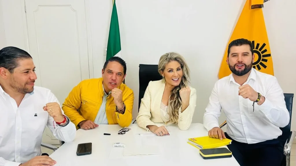Nora Arias presumió una reciente reunión de trabajo con todos los dirigentes estatales del PRD en la Ciudad de México.