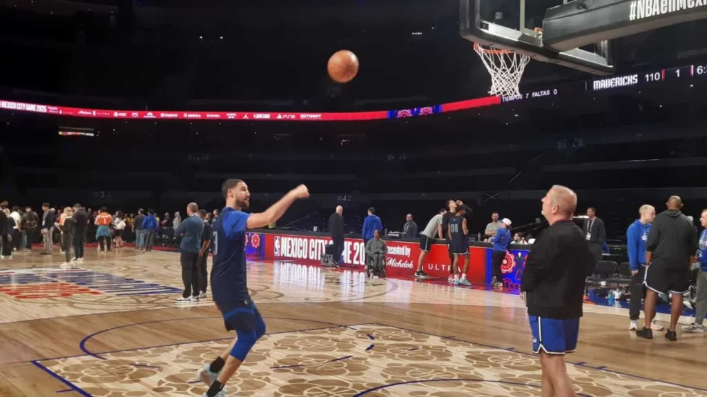 Este 1 de noviembre, los Mavericks jugarán ante Pistons en la Arena CDMX.
