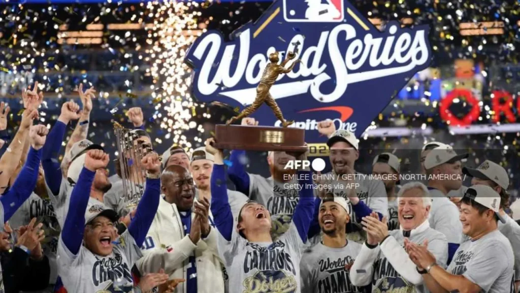 Este sábado, los Dodgers revalidaron su título de Serie Mundial.
