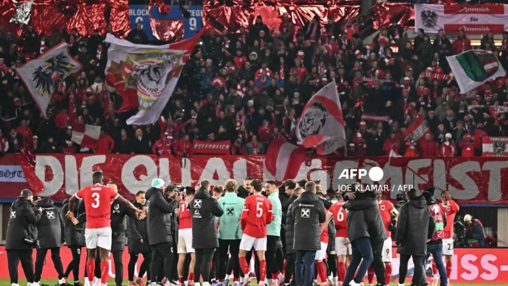 Los austriacos se adjudicaron el primer lugar del Grupo H.