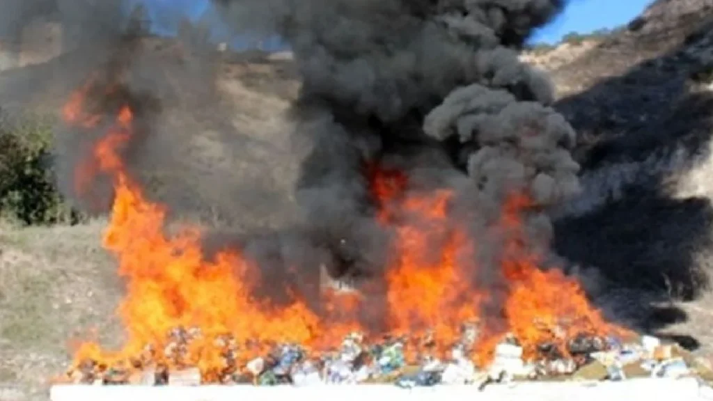 La FGR informó que la acción se realizó a través de la FECOR en instalaciones del 28 Batallón de la Defensa en Tijuana.