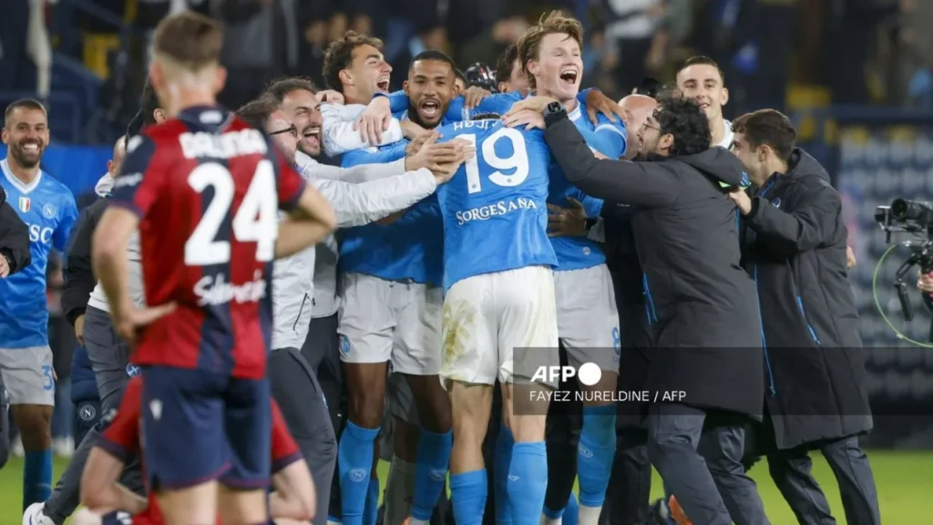 Napoli conquista la Supercopa de Italia en Medio Oriente