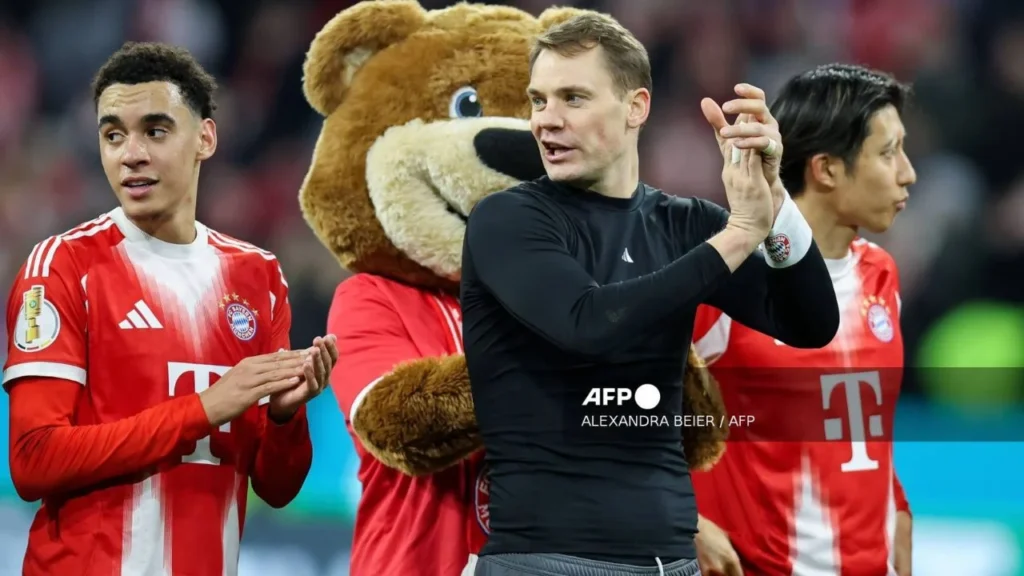 Bayern Múnich anuncia la baja de Manuel Neuer por lesión