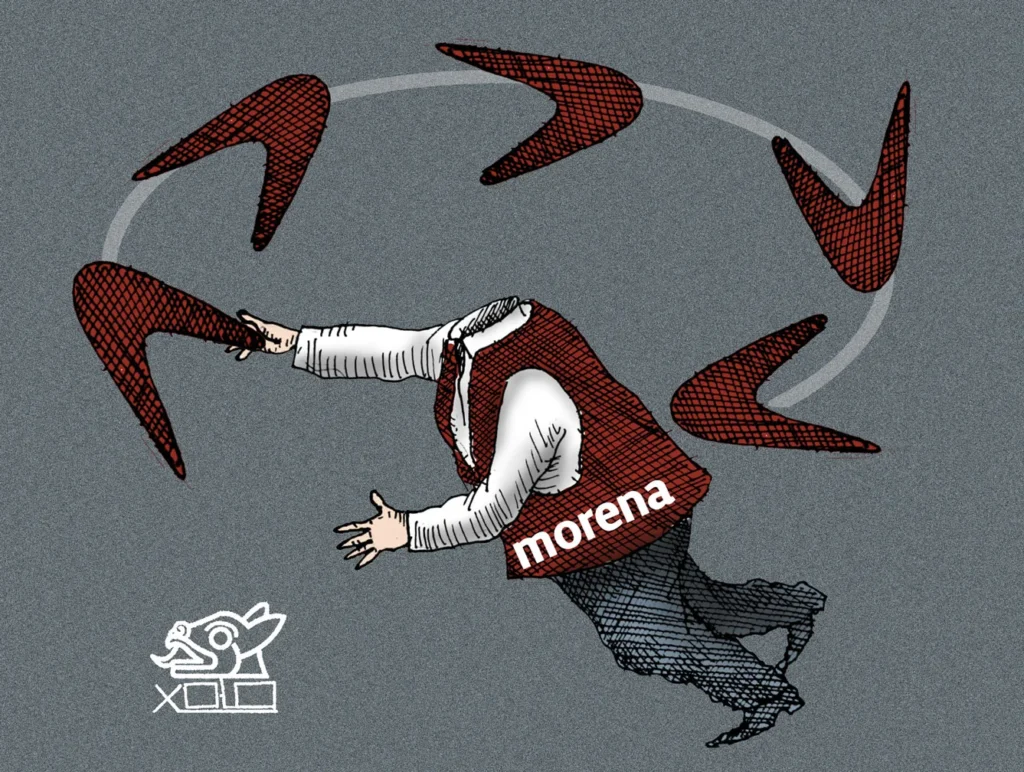 Xolo Carton: Morena contra Morena. Lunes 16 de febrero de 2026.