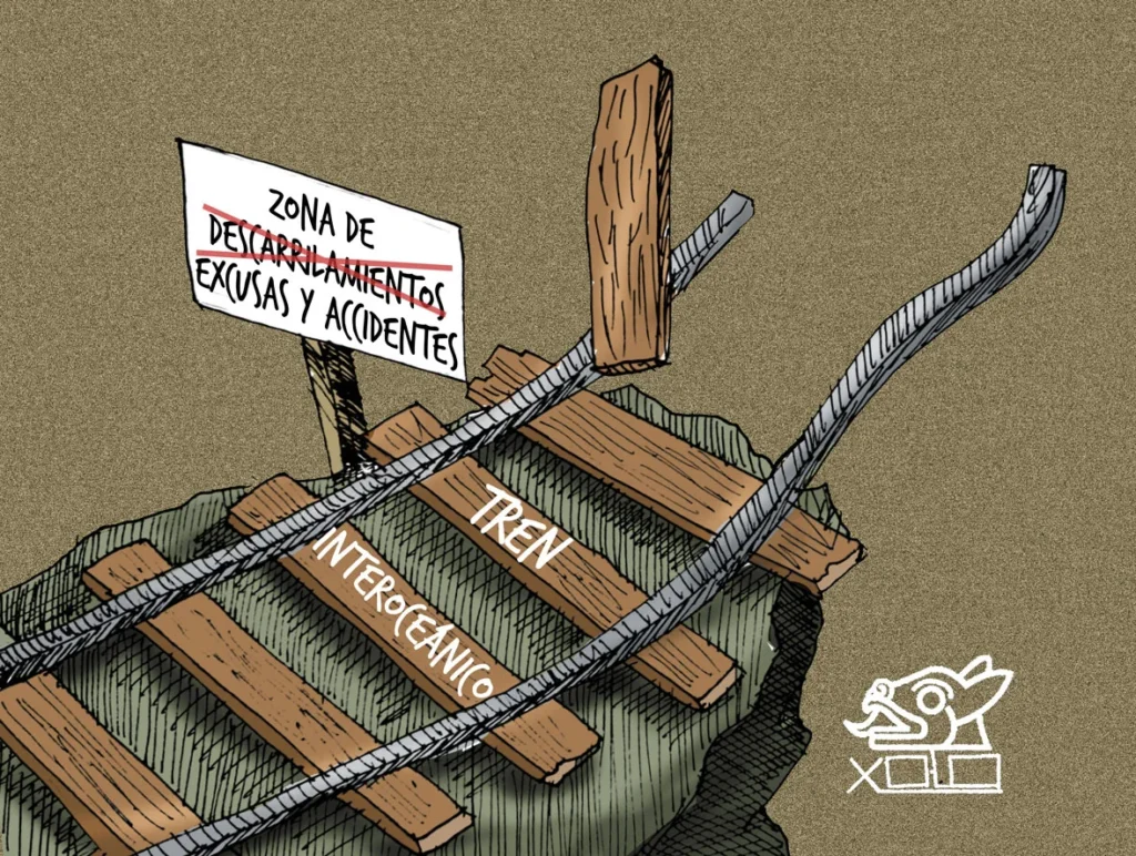 Xolo Carton: Precaución ferroviaria. Viernes 17 de julio de 2026.