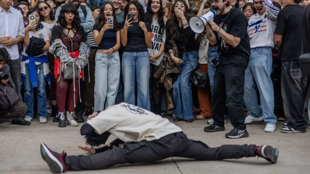 El torneo de farmear aura fue convocado en el Parque México de la alcaldía Cuauhtémoc; había un premio de 3 mil pesos. 