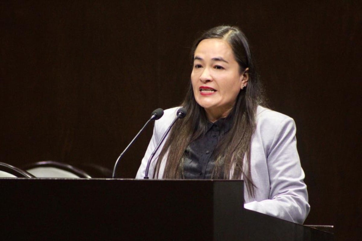 coordinadora del grupo parlamentario del PRD en la Cámara de Diputados, Verónica Juárez Piña