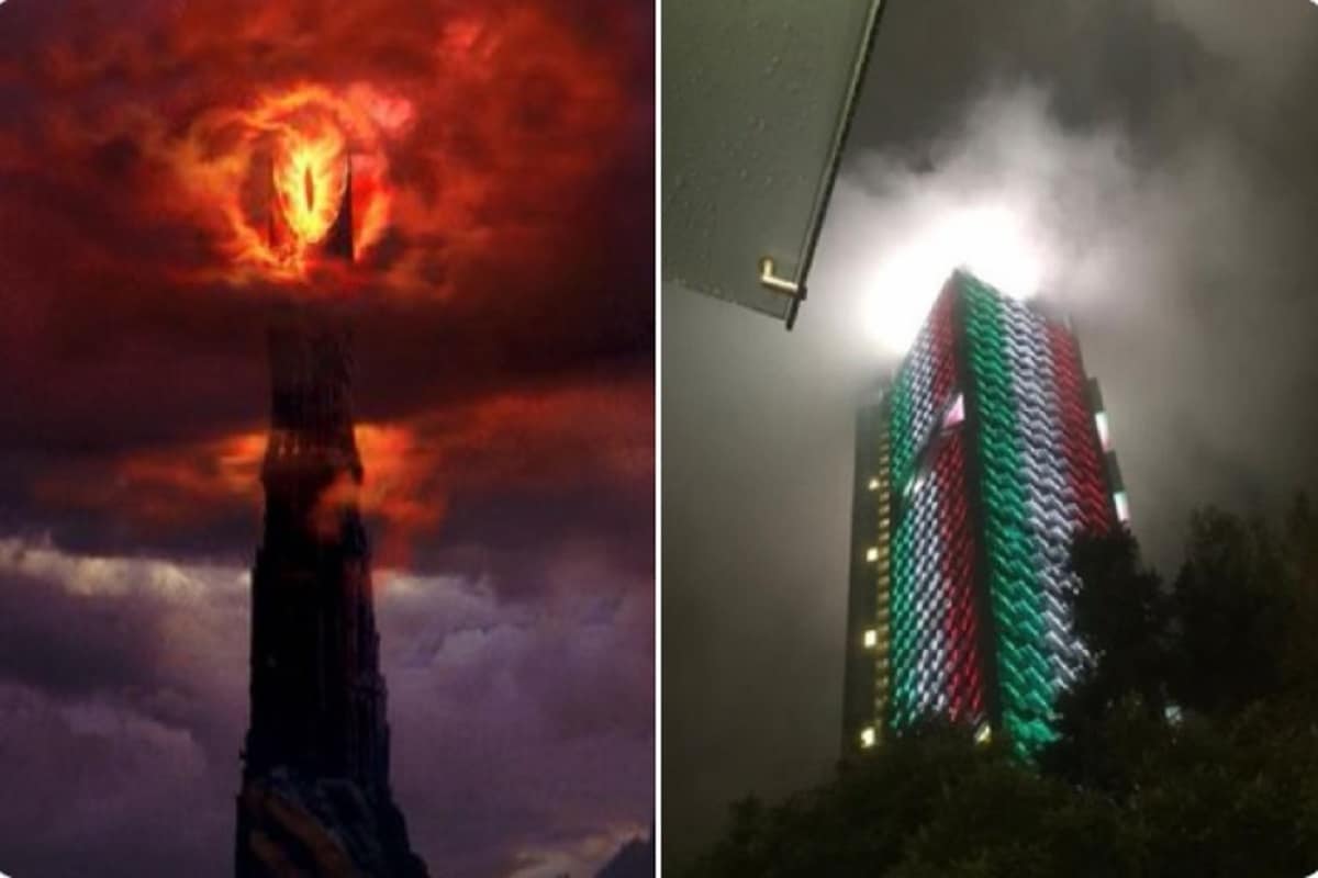 El ojo de sauron en la torre BBVA