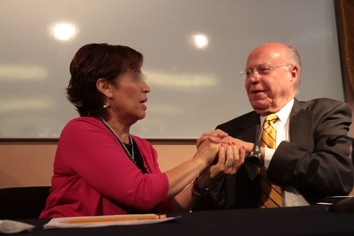 Rosario Robles y José Narro.
