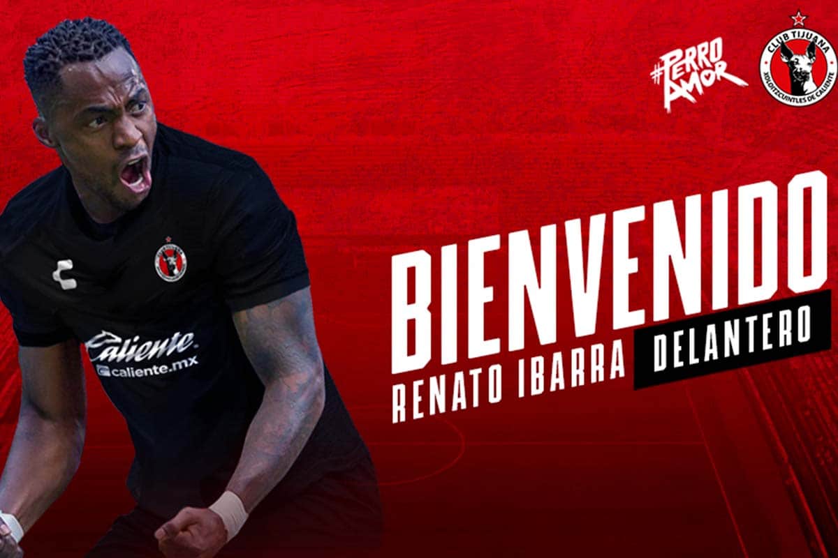 Otra baja de América, Renato Ibarra es refuerzo de Xolos 