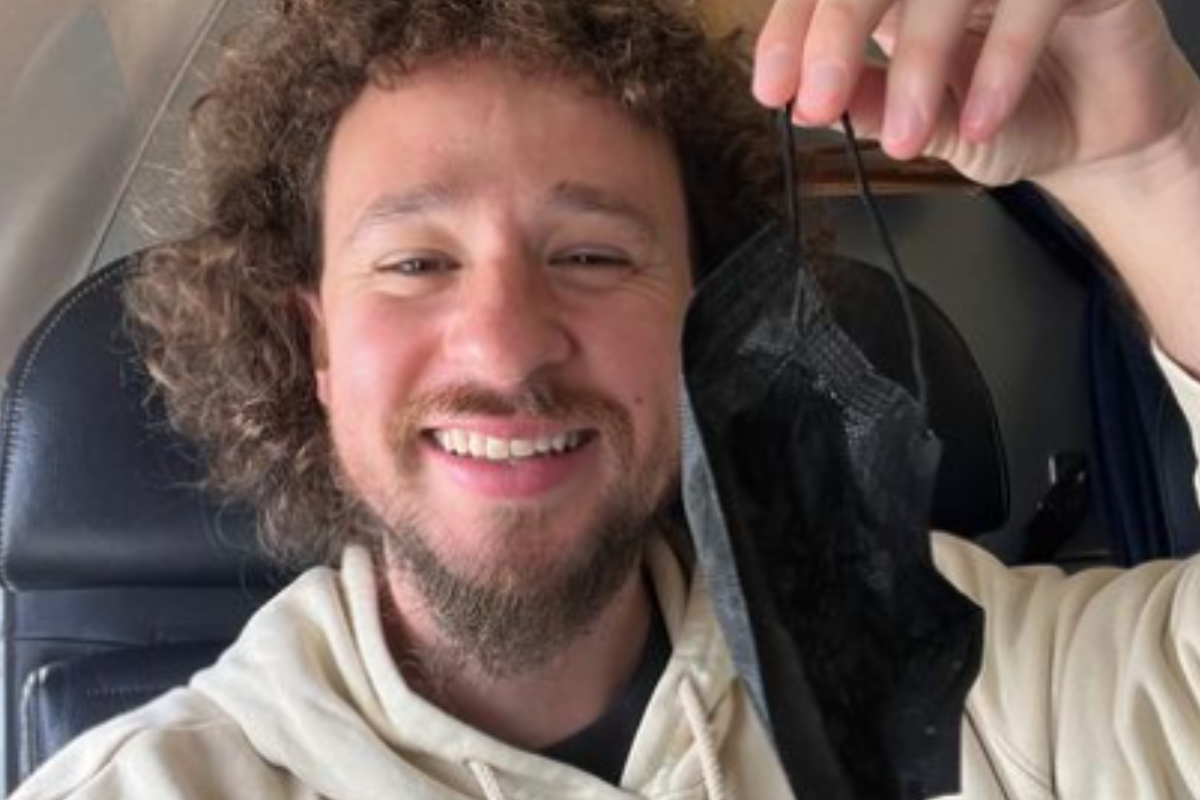 Foto: Instgram / @ luisitocomunica | “Libre”: Luisito Comunica muestra su felicidad tras no usar cubrebocas en avión