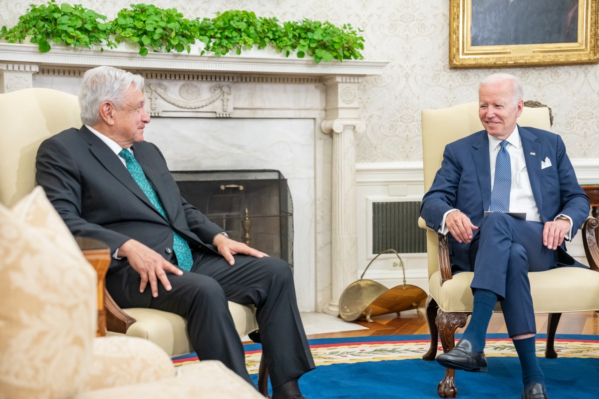 AMLO confirmó que Biden llegará a México al AIFA.