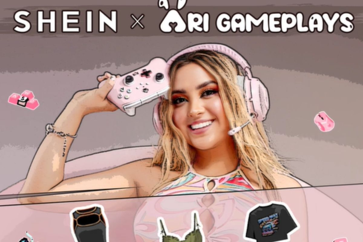 Foto:Captura de pantalla|¡Prepárate! Ari Gameplays lanzará colección de ropa con Shein