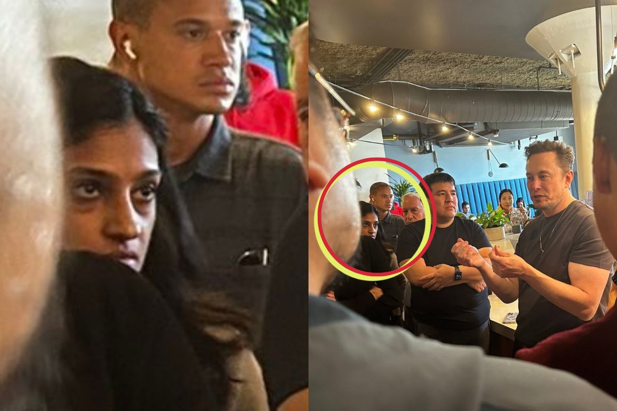 Foto:Twitter/@marcvidal|Ella es Vijaya Gadde, la exdirectora de política legal de Twitter despedida por Elon Musk
