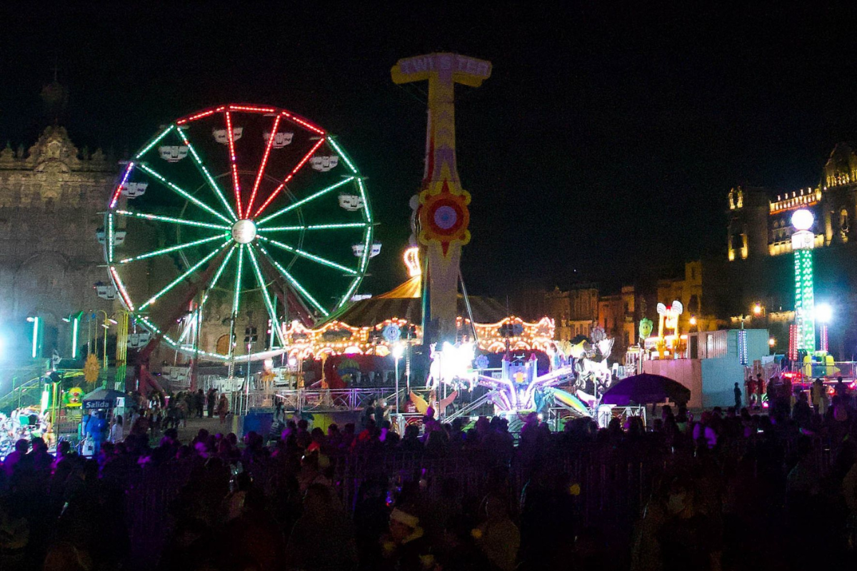 Foto:Cuartoscuro|Regresa la Feria Navideña al Zócalo