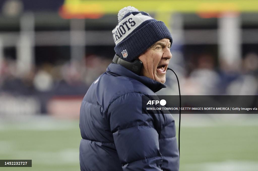 Foto: AFP | Belichick acumula un total de 329 victorias en su carrera como entrenador en jefe.