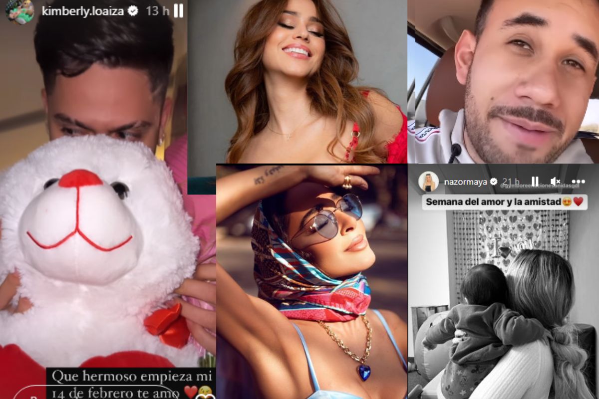 Desde Luisito Comunica hasta Kimberly Loaiza , son de los influencers que han festejado el Día del amor y la amistad