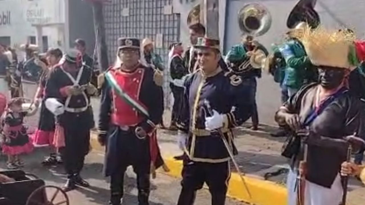 Este 5 de mayo desde el Peñón de los Baños se lleva a cabo la Ceremonia cívica del 161 Aniversario de la Batalla de Puebla