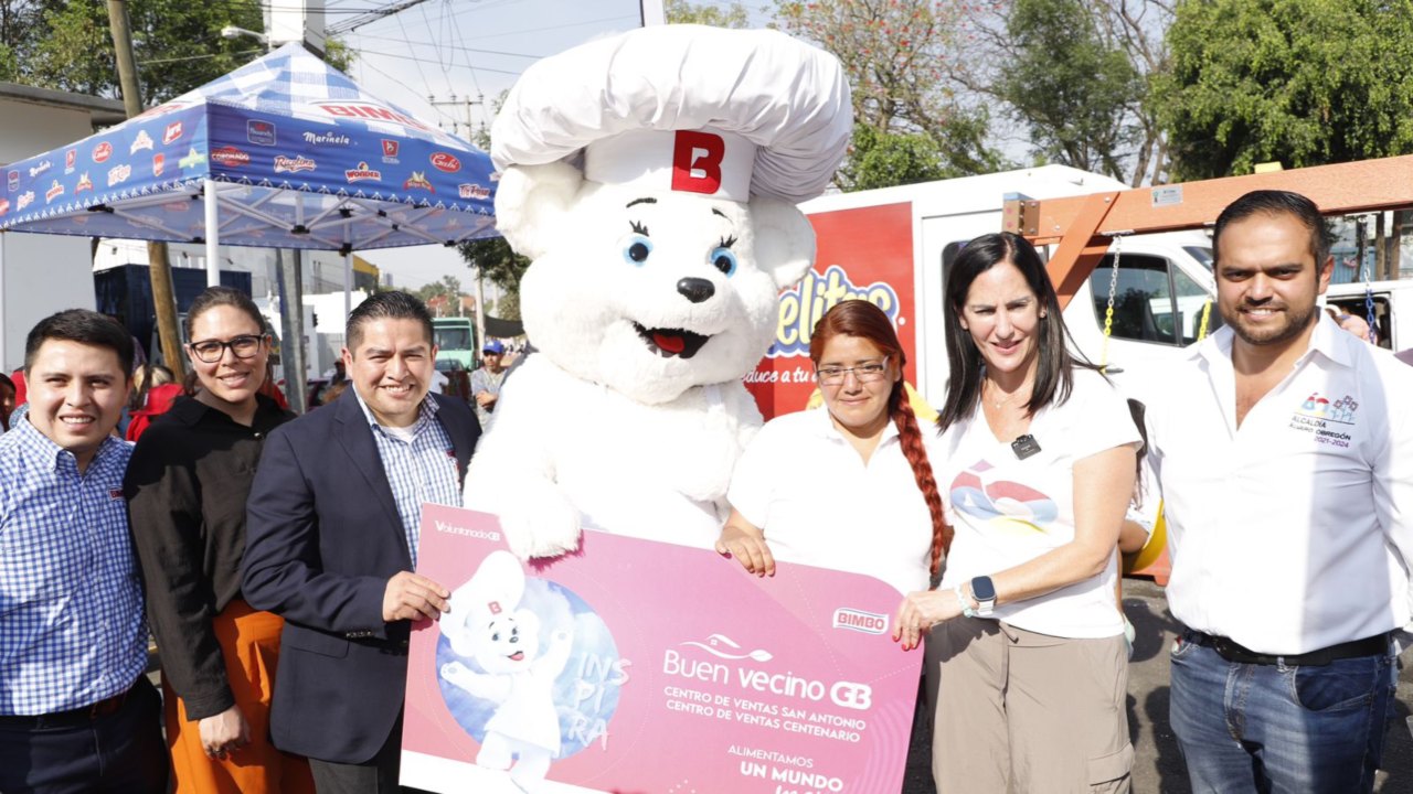 Lía Limón agradeció esta donación y resaltó que este es el segundo proyecto que la empresa implementa en la alcaldía