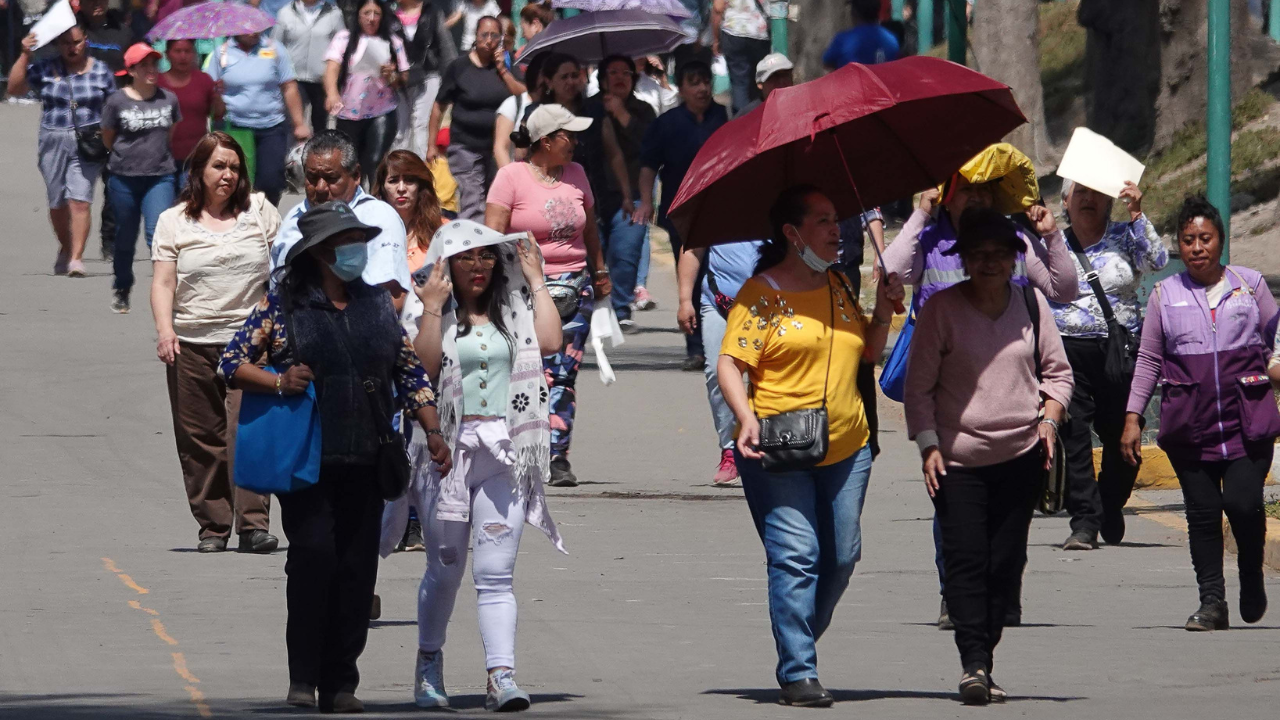 Altas temperaturas en CDMX