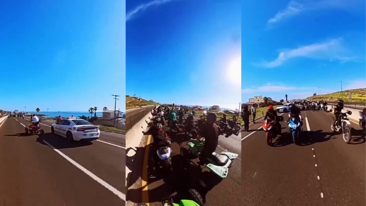 Motociclistas en Tijuana