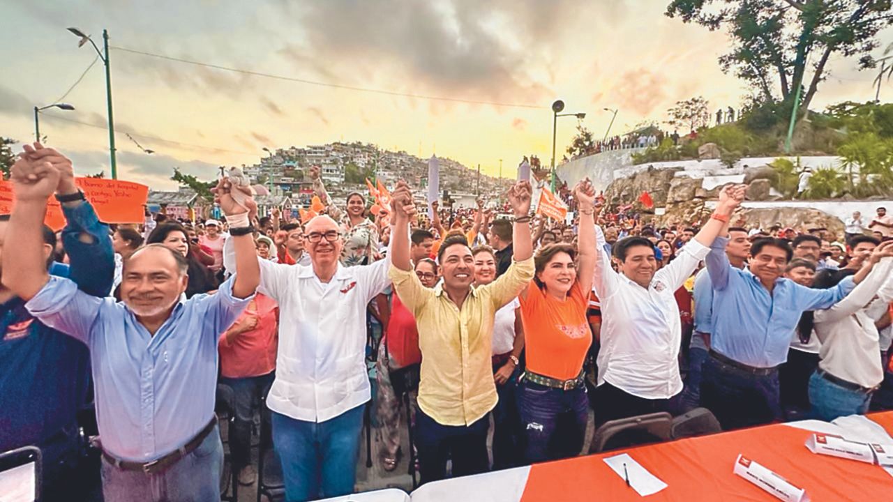 MORENA. Abelina López Rodríguez, si gana, será su segundo periodo en Acapulco.