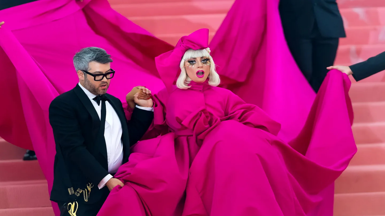 Brandon Maxwell y Lady Gaga, Met Gala 2019 / Foto: Gilbert Carrasquillo