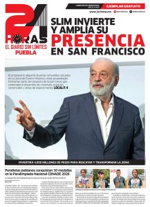 Portada de la edición impresa Puebla