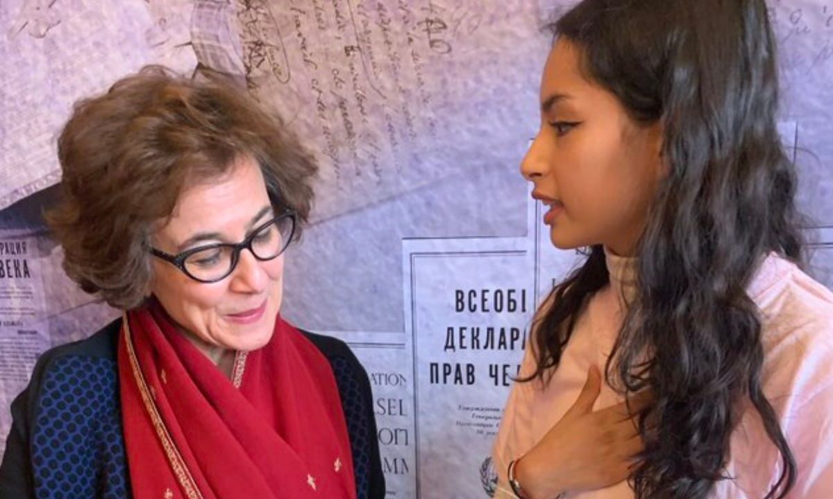 Nada Al-Nashif, Alta Comisionada Adjunta de Derechos Humanos de la ONU, se reunió con buscadoras mexicanas en Ginebra.