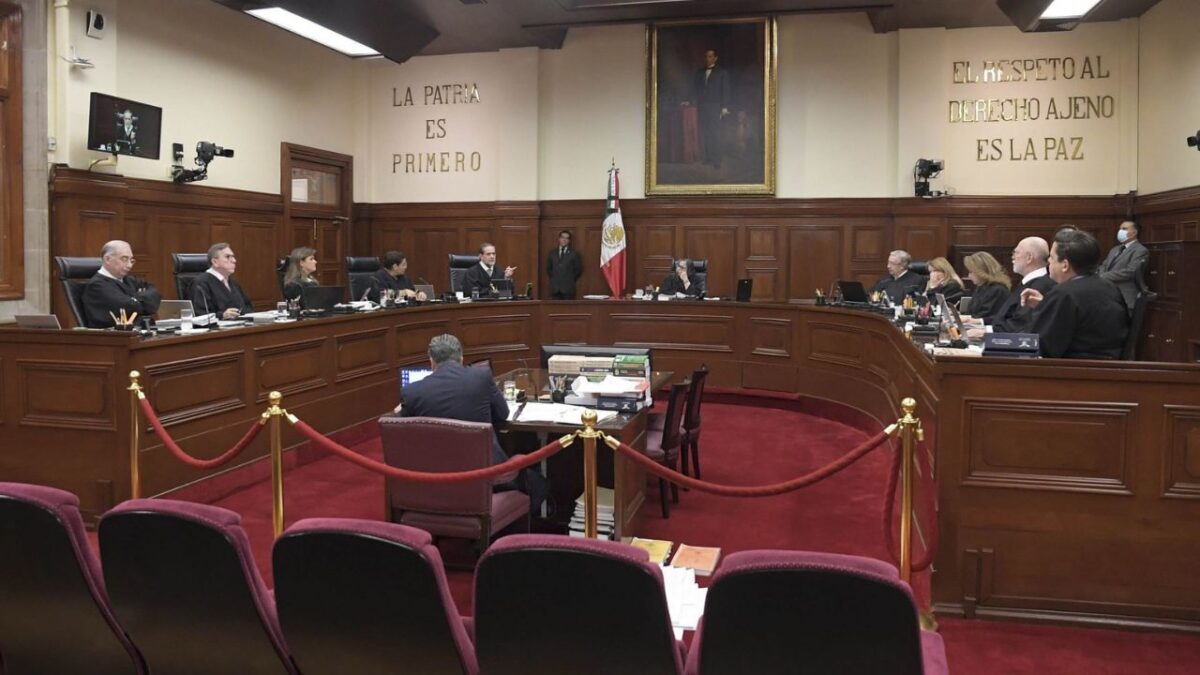 Pleno de la SCJN donde se aprobó por unanimidad los ajustes al presupuesto a ejercer este 2025.