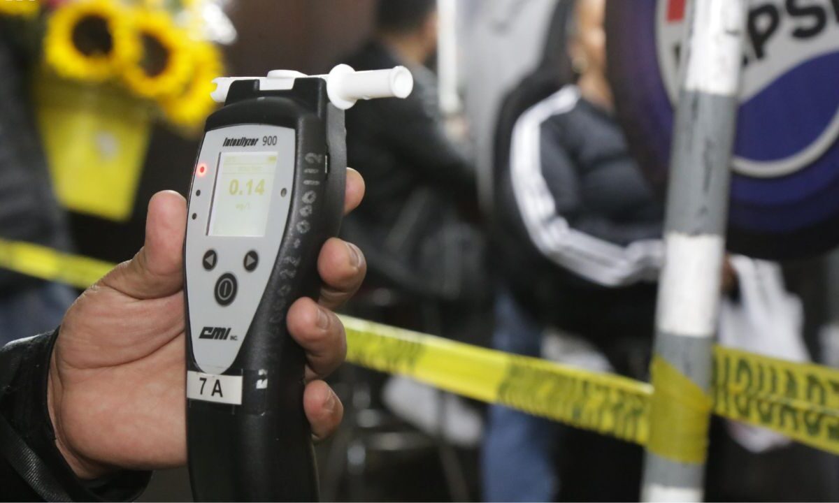 Programa “Conduce sin Alcohol”, implementado por la SSC.