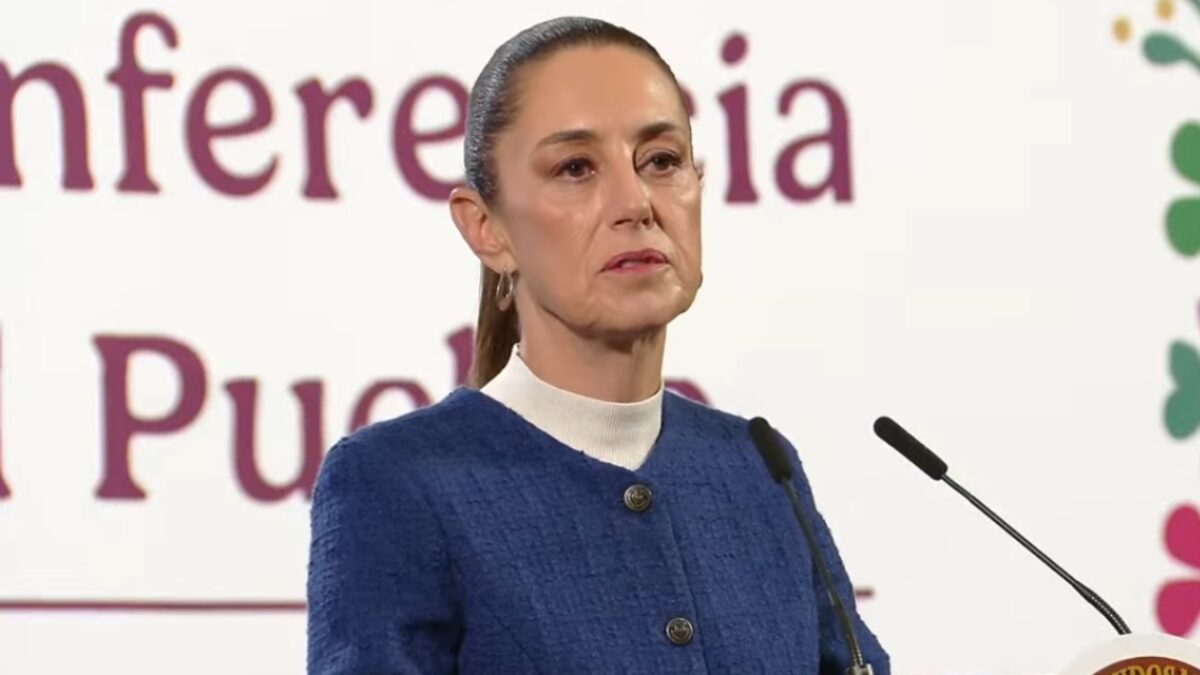 claudia sheinbaum en mañanera
