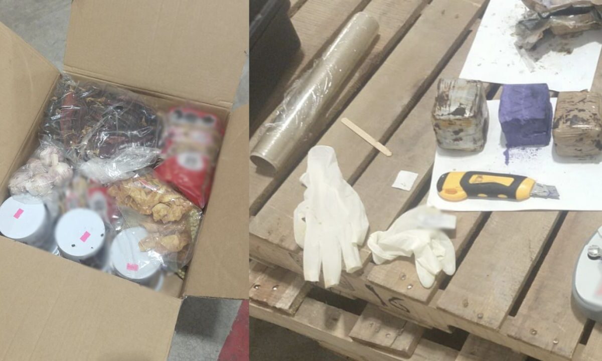 Autoridades confiscaron cerca de 6 kilogramos de fentanilo valuado en 48.7 millones de pesos con destino a EU.