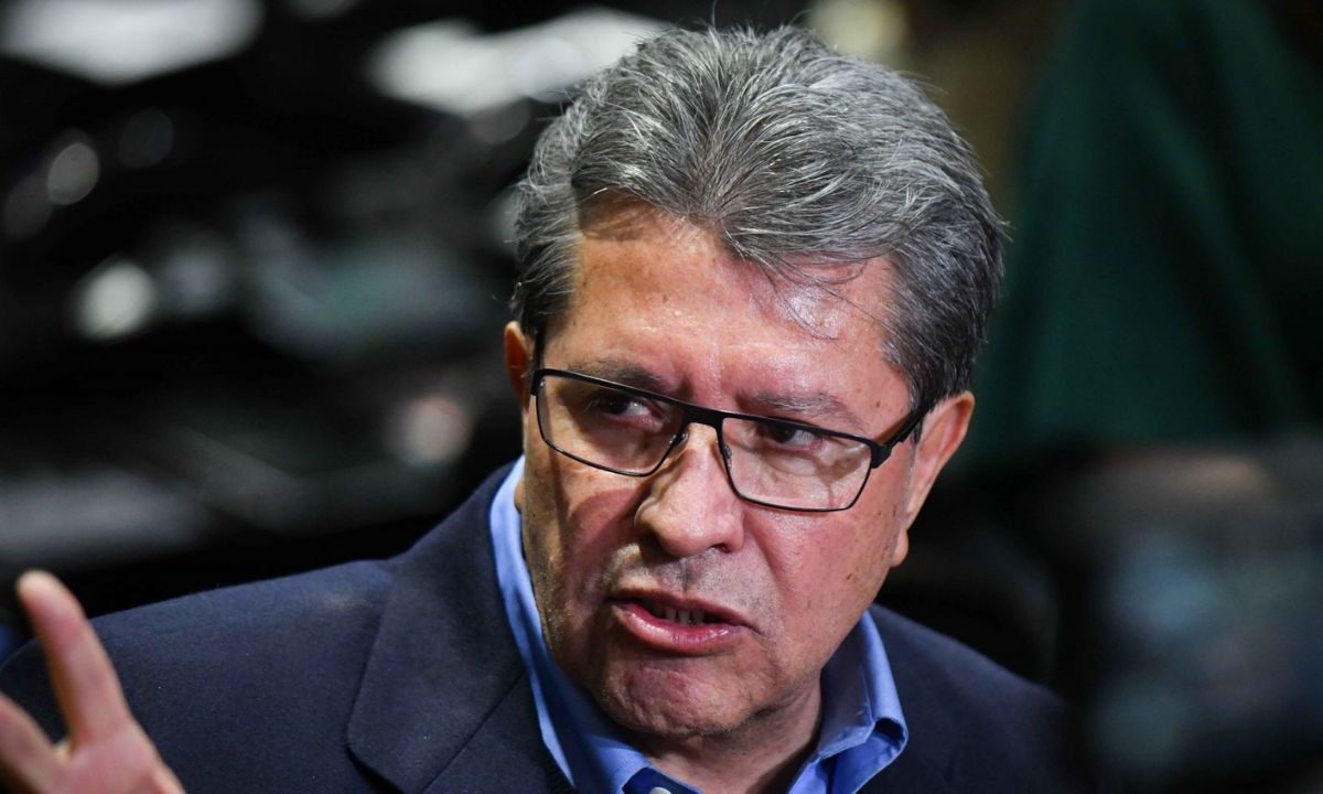 Ricardo Monreal en la Cámara de Diputados.