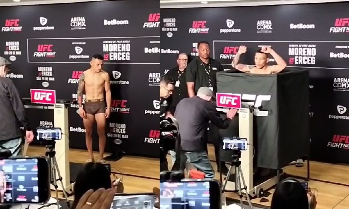 Ronaldo Rodríguez, 'Lazy Boy' no pudo cumplir en su primera tarea ante la báscula, de cara a su pelea ante Kevin Borjas este fin de semana.