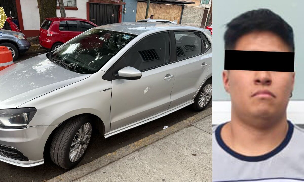Detienen a sujeto por atropellar a policía de tránsito