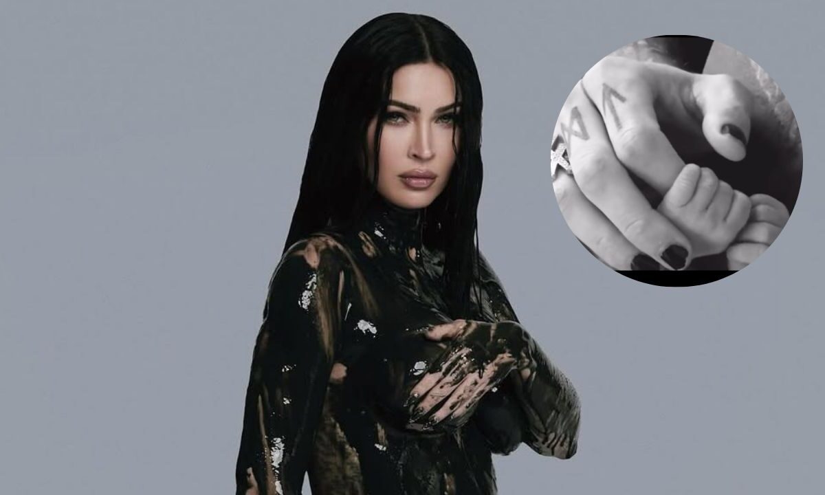 Megan Fox dio a luz a su cuarto hijo, el primero con su expareja Machine Gun Kelly.
