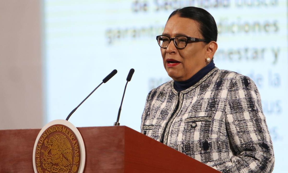 La titular de Segob, Rosa Icela Rodríguez, participó en la Asamblea General Ordinaria y toma de protesta de la Concanaco-Servytur.